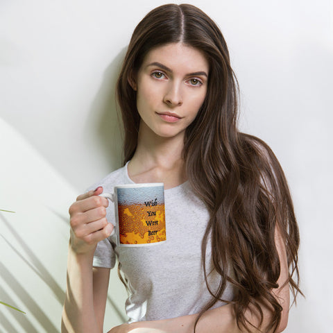 Image of Wish you were beer mug