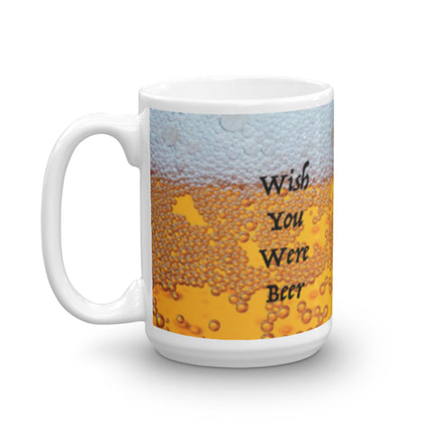 Image of Wish you were beer mug